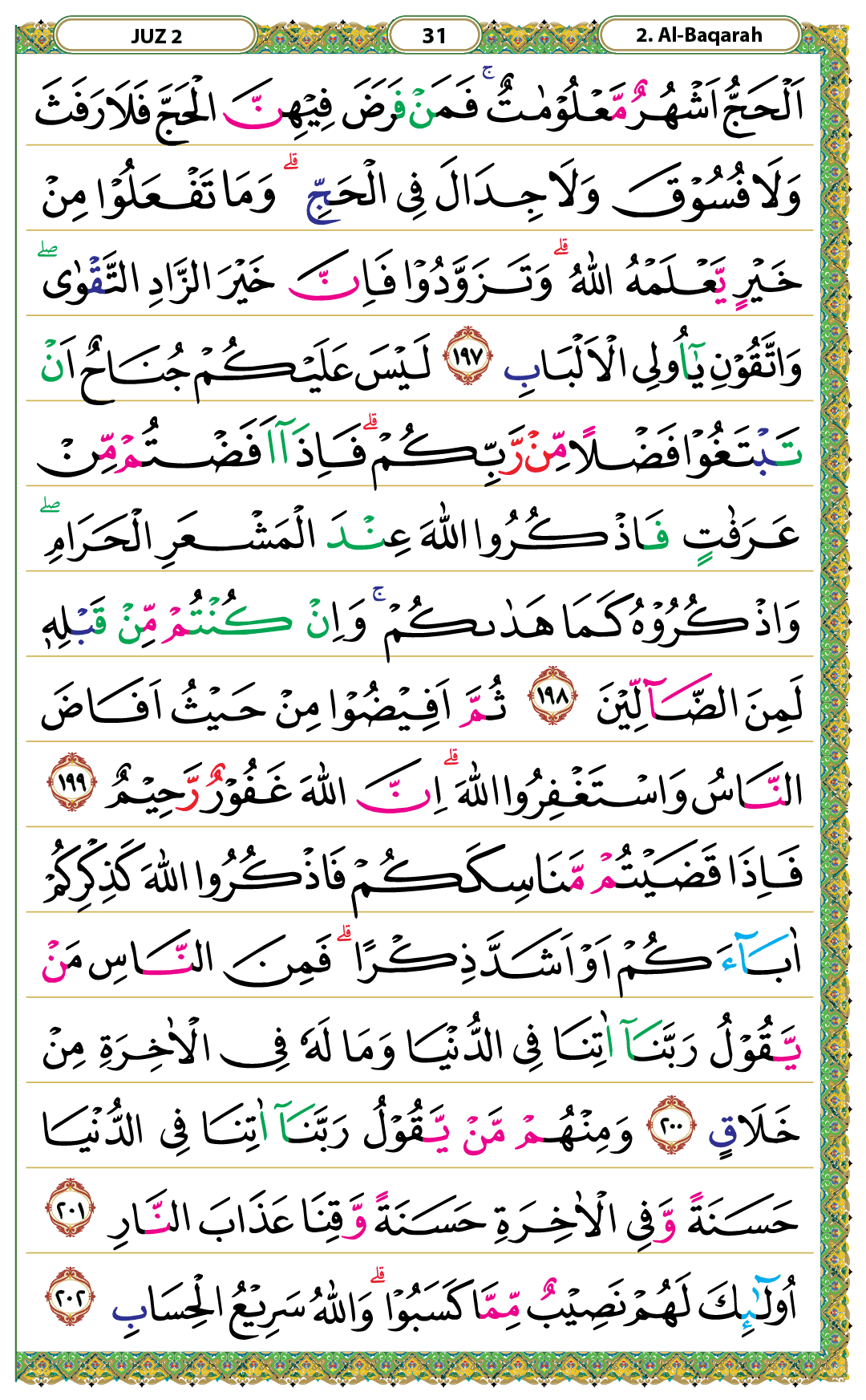 Surah Al-Baqarah Halaman 31 - Mushaf Kemenag